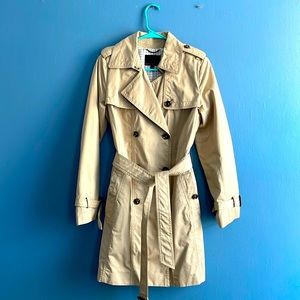 Banana Republic Tan Trench Coat